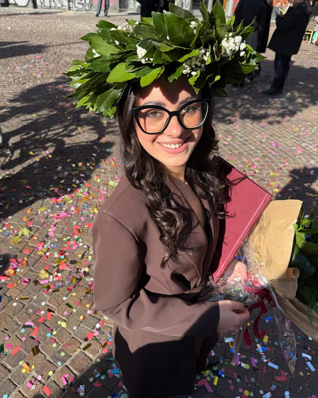 Giorgia, ritratto di laurea